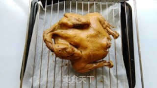 脆皮烧鸡的做法步骤：7