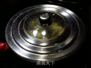 干锅咸蛋白花菜的做法步骤：6