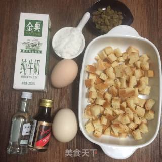 面包布丁的做法步骤：1