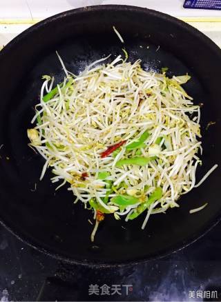 醋溜小豆芽的做法步骤：5