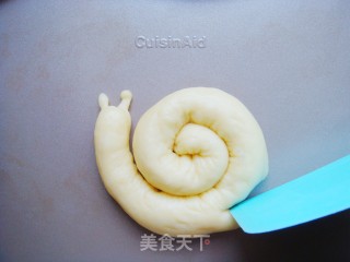 蜗牛卡通小面包的做法步骤：14