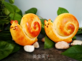 蜗牛卡通小面包的做法步骤：20