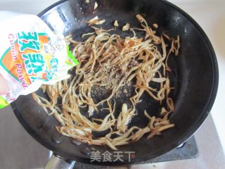 干煸杏鲍菇的做法步骤：8