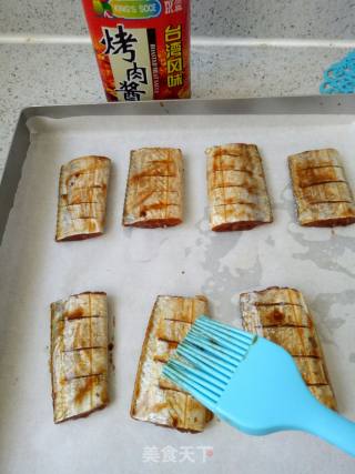 烤带鱼的做法步骤：6