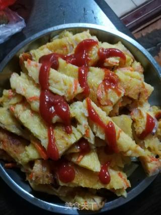 鸡蛋饼的做法步骤：1