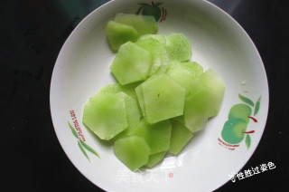 莴苣肉片的做法步骤：1