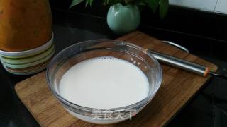木瓜牛奶冻的做法步骤：7