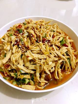 麻辣手撕鸡的做法步骤：13
