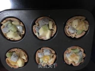 水果脆脆杯的做法步骤：6