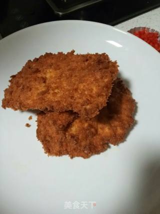 炸猪排的做法步骤：12