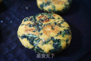 蒲公英贴饼子的做法步骤：9
