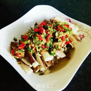 凉拌剁椒茄子的做法步骤：6