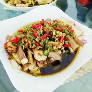 凉拌剁椒茄子的做法步骤：7