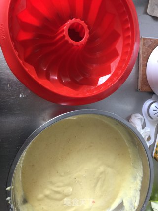 浓香牛奶南瓜蛋糕的做法步骤：6
