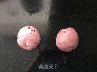 黑加仑紫薯软欧的做法步骤：11