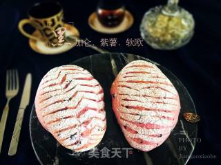 黑加仑紫薯软欧的做法步骤：21