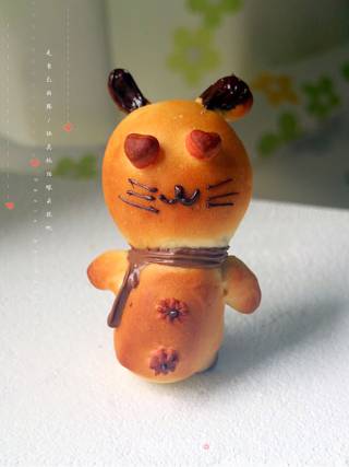 小猫咪面包的做法步骤：24