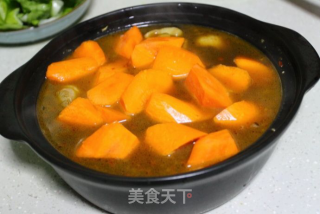 剁椒红萝炖老鸭的做法步骤：5