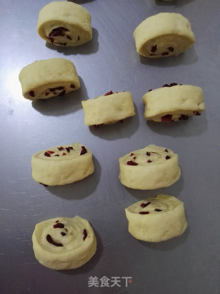 蔓越莓心形面包的做法步骤：13