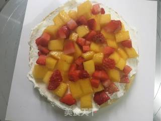 水果裸蛋糕的做法步骤：4