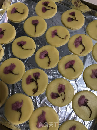明月樱花饼干的做法步骤：9