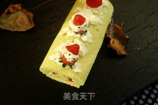 彩条蛋糕卷的做法步骤：19
