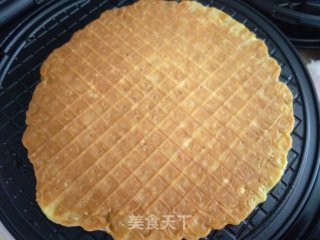 香脆芝麻蛋卷的做法步骤：5