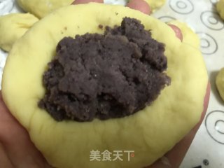质朴的味道——豆沙面包的做法步骤：4