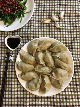 素馅锅贴的做法步骤：8