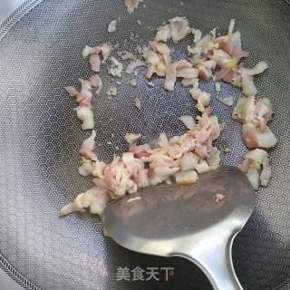 培根丝瓜玉子羹的做法步骤：6