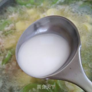 培根丝瓜玉子羹的做法步骤：11
