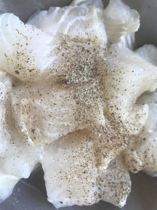 空气炸锅版酥炸龙利鱼的做法步骤：3