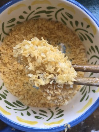 空气炸锅版酥炸龙利鱼的做法步骤：6