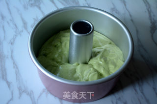 菠菜戚风的做法步骤：7