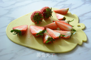 菠菜戚风的做法步骤：10