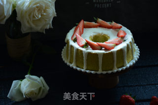菠菜戚风的做法步骤：14