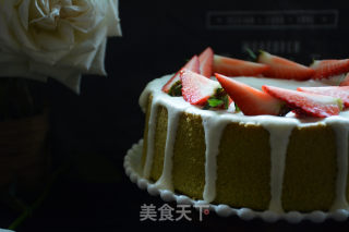 菠菜戚风的做法步骤：15