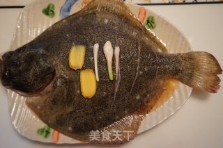 清蒸多宝鱼的做法步骤：4