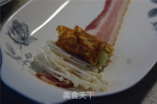 鸡蛋培根卷的做法步骤：4