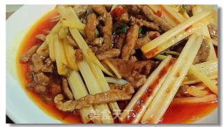 芹菜炒牛肉的做法步骤：11
