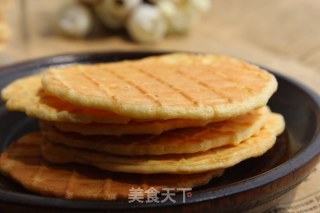 芝麻小脆饼（松饼机版）的做法步骤：7