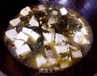 雪里蕻炖豆腐的做法步骤：9