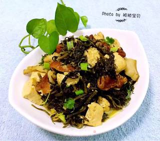 雪里蕻炖豆腐的做法步骤：12