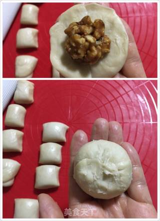 奶油焦糖核桃酥的做法步骤：15