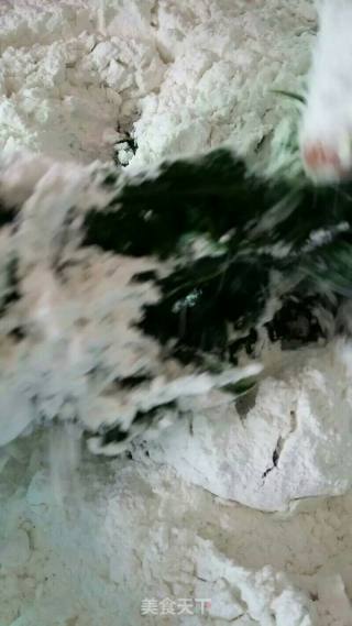 艾草果的做法步骤：3