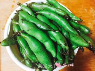 葱香蚕豆的做法步骤：1