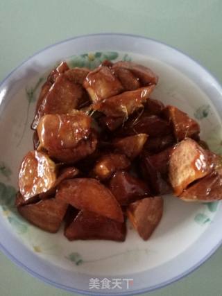 拔丝地瓜的做法步骤：7