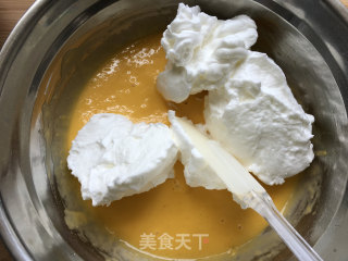 蓝莓戚风蛋糕的做法步骤：10