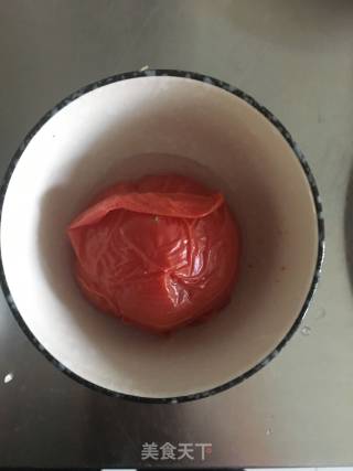 茄汁鸡丁浇豆腐的做法步骤：5