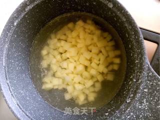 西蓝土豆豌豆泥的做法步骤：3